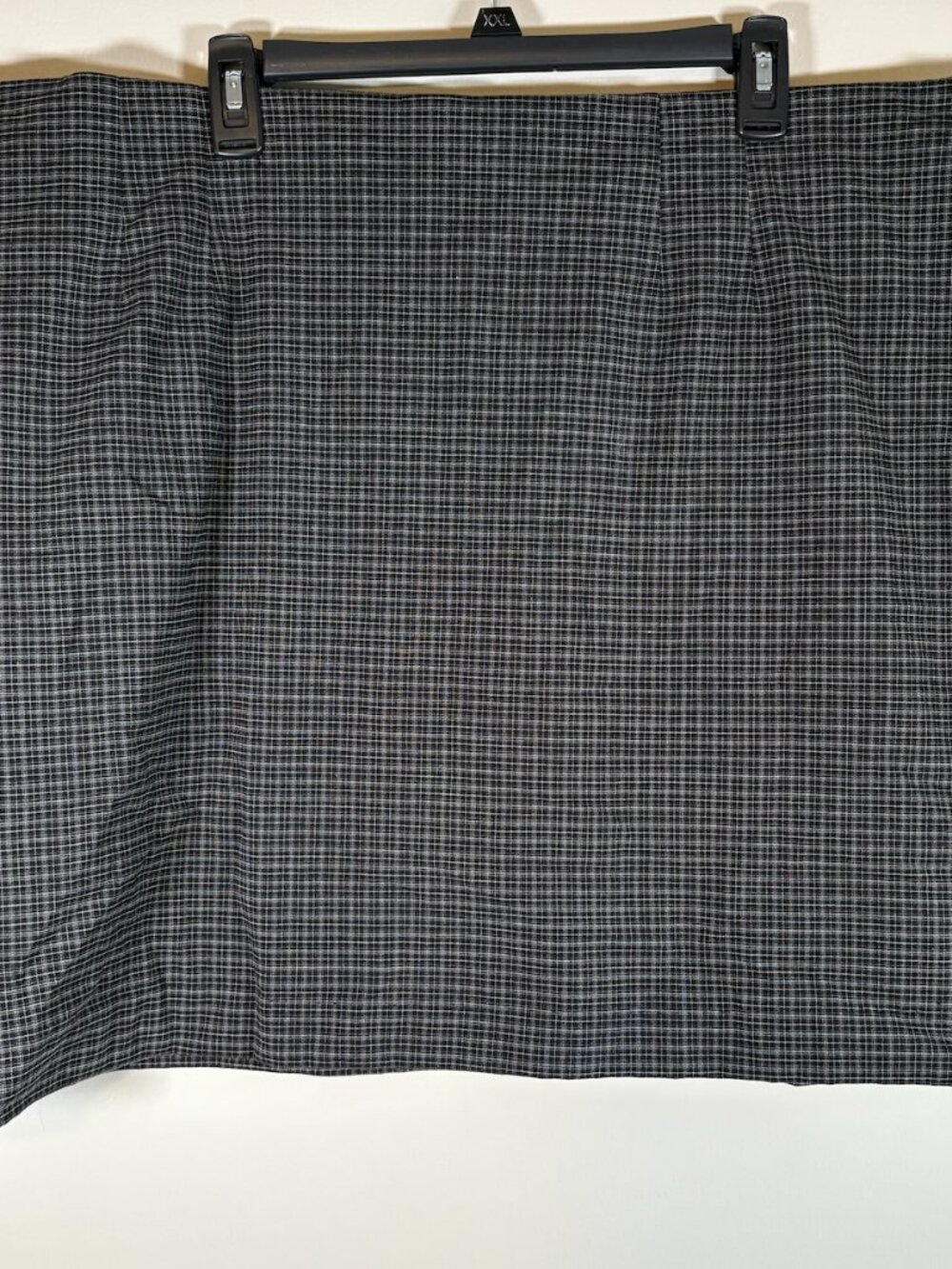 Vintage Plaid Pencil Mini Skirt size 24